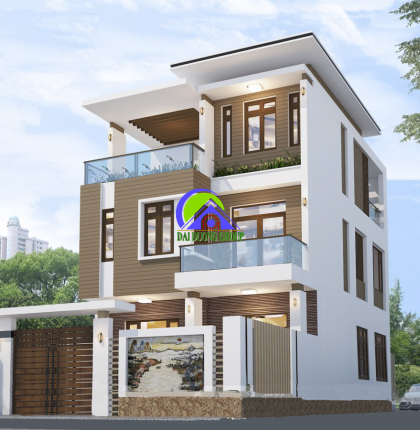 Xây nhà biệt thự 3 tầng tại quận 9 TpHCM